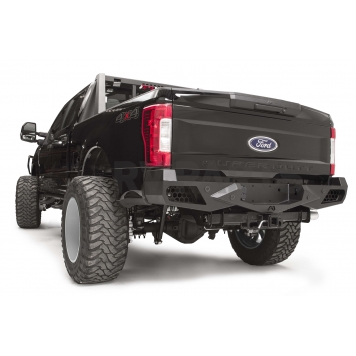 Fab Fours Bumper Vengeance 1-Piece Design Steel Black - FS17-E4151-1-2