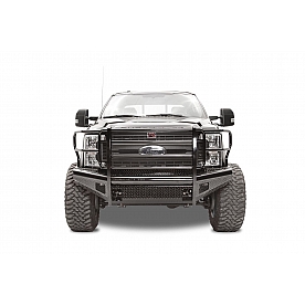 Fab Fours Bumper 1-Piece Design Steel Black - FS17-S4160-1