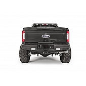 Fab Fours Bumper 1-Piece Design Steel Black - FS17-T4150-1