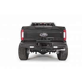 Fab Fours Bumper 1-Piece Design Steel Black - FS17-T4150-1