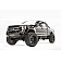 Fab Fours Bumper Vengeance 1-Piece Design Steel Black - FS17-V4152-1