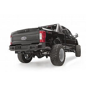 Fab Fours Bumper Premium 1-Piece Design Steel Black - FS17-W4150-1