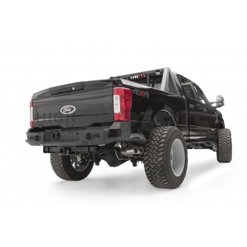 Fab Fours Bumper Premium 1-Piece Design Steel Black - FS17-W4150-1
