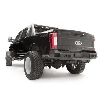 Fab Fours Bumper Premium 1-Piece Design Steel Black - FS17-W4150-1-1
