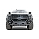Fab Fours Bumper Vengeance 1-Piece Design Steel Black - FS17-X4150-1