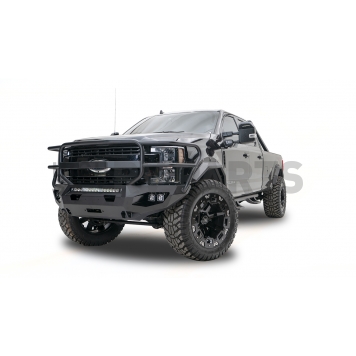 Fab Fours Bumper Vengeance 1-Piece Design Steel Black - FS17-X4150-1-2