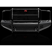 Fab Fours Bumper 1-Piece Design Steel Black - GM07-K2160-1