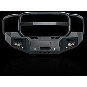 Fab Fours Bumper Premium 1-Piece Design Steel Black - GM14-C3150-1