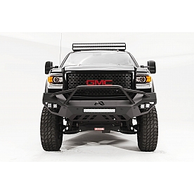 Fab Fours Bumper Vengeance 1-Piece Design Steel Black - GM15-V3152-1