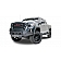 Fab Fours Bumper Vengeance 1-Piece Design Steel Black - GM15-X2851-1