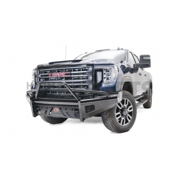 Fab Fours Bumper Vengeance 1-Piece Design Steel Black - GM20-V5051-1
