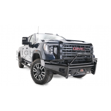 Fab Fours Bumper Vengeance 1-Piece Design Steel Black - GM20-V5051-1-1