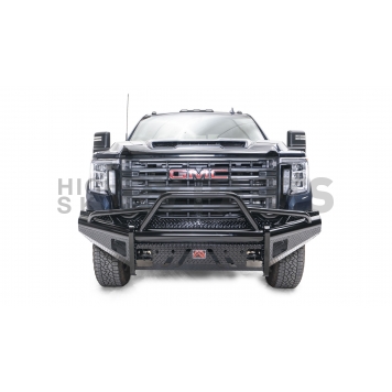 Fab Fours Bumper Vengeance 1-Piece Design Steel Black - GM20-V5051-1-2