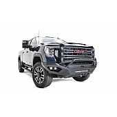 Fab Fours Bumper Vengeance 1-Piece Design Steel Black - GM20-V5052-1
