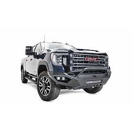 Fab Fours Bumper Vengeance 1-Piece Design Steel Black - GM20-V5052-1