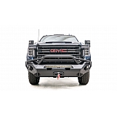 Fab Fours Bumper Vengeance 1-Piece Design Steel Black - GM20-X5052-1