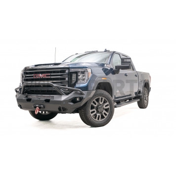 Fab Fours Bumper Vengeance 1-Piece Design Steel Black - GM20-X5052-1-1
