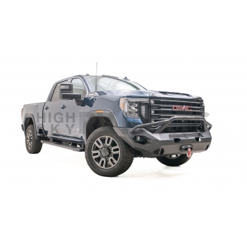 Fab Fours Bumper Vengeance 1-Piece Design Steel Black - GM20-X5052-1-2