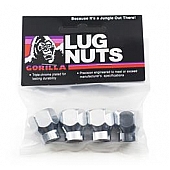 Gorilla Lug Nut 12x1.5 Chrome Plated Pack Of 4 - 68037B