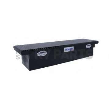 Better Built Company Tool Box - Crossover Aluminum Black Gloss Low Profile - 79210920-1