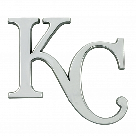 Fan Mat Emblem - MLB Kansas City Royals Metal - 26605