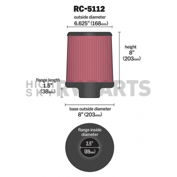 K & N Filters Air Filter - RC-5112-1