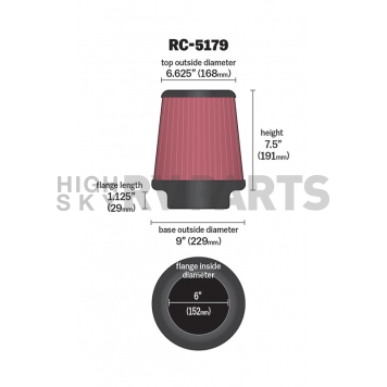 K & N Filters Air Filter - RC-5179-1