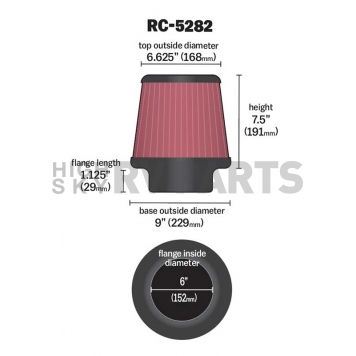 K & N Filters Air Filter - RC-5282-1