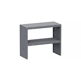KargoMaster Van Storage Shelf Unit - 2 Shelves Gray Steel - 48322