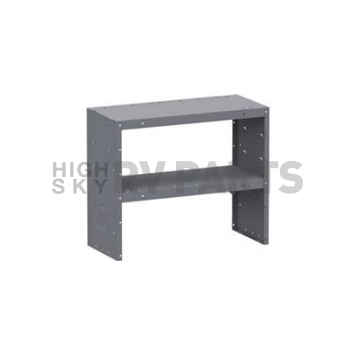 KargoMaster Van Storage Shelf Unit - 2 Shelves Gray Steel - 48322