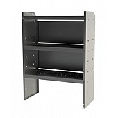 KargoMaster Van Storage Shelf Unit - 3 Shelves Gray Steel - 4832L