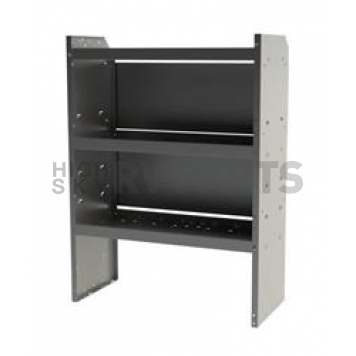 KargoMaster Van Storage Shelf Unit - 3 Shelves Gray Steel - 4832L