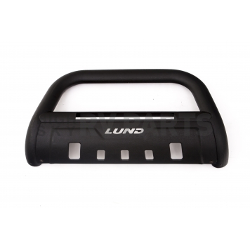 Lund International Bull Bar Oval 3-1/2 Inch Black Wrinkle Powder Coated  Steel - 47121210