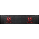 Plasticolor Floor Mat - Direct Fit Rubber Red Ram Logo With White Dodge Single - 001817R01