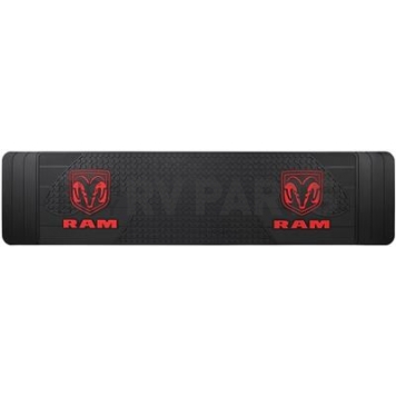 Plasticolor Floor Mat - Direct Fit Rubber Red Ram Logo With White Dodge Single - 001817R01