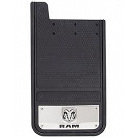 Plasticolor Mud Flap Fiberglass Reinforced Set Of 2 - 001836R01