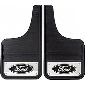 Plasticolor Mud Flap Fiberglass Set Of 2 - 001837R01