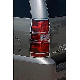 Putco Tail Light Molding - Bar ABS Plastic Silver - 400824
