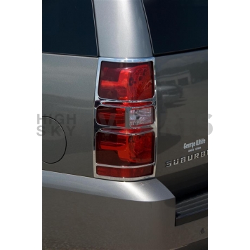 Putco Tail Light Molding - Bar ABS Plastic Silver - 400824