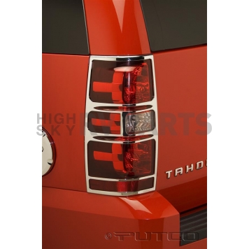 Putco Tail Light Molding - Bar ABS Plastic Silver - 400824-1