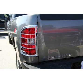 Putco Tail Light Molding - Bar ABS Plastic Silver - 400890-2
