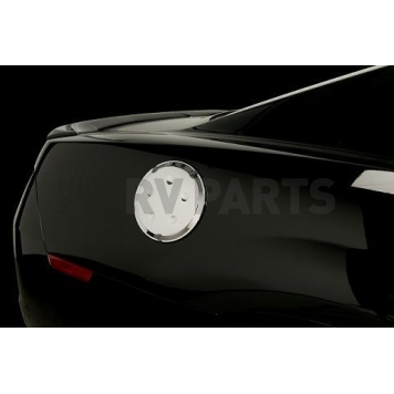 Putco Fuel Door Cover - Chrome Plated Silver ABS Plastic - 400926-1