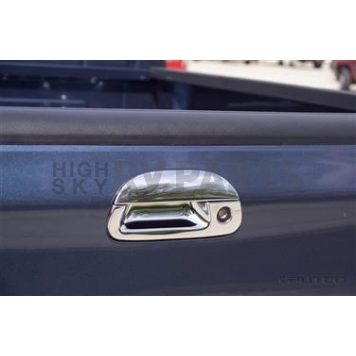 Putco Tailgate Handle Cover - ABS Plastic Silver - 401015