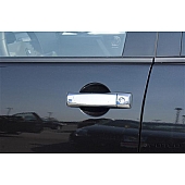 Putco Exterior Door Handle Cover - Silver ABS Plastic Chrome Plated - 401039