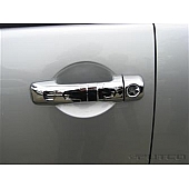 Putco Exterior Door Handle Cover - Silver ABS Plastic Chrome Plated - 401042