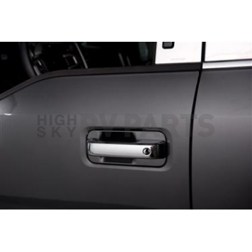 Putco Exterior Door Handle Cover - Silver ABS Plastic Chrome Plated - 401065