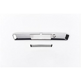 Putco Tailgate Handle Cover - ABS Plastic Silver - 401072