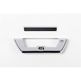Putco Tailgate Handle Cover - ABS Plastic Silver - 401075