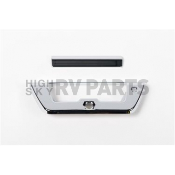 Putco Tailgate Handle Cover - ABS Plastic Silver - 401075