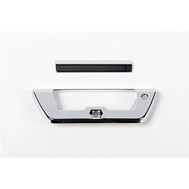 Putco Tailgate Handle Cover - ABS Plastic Silver - 401079
